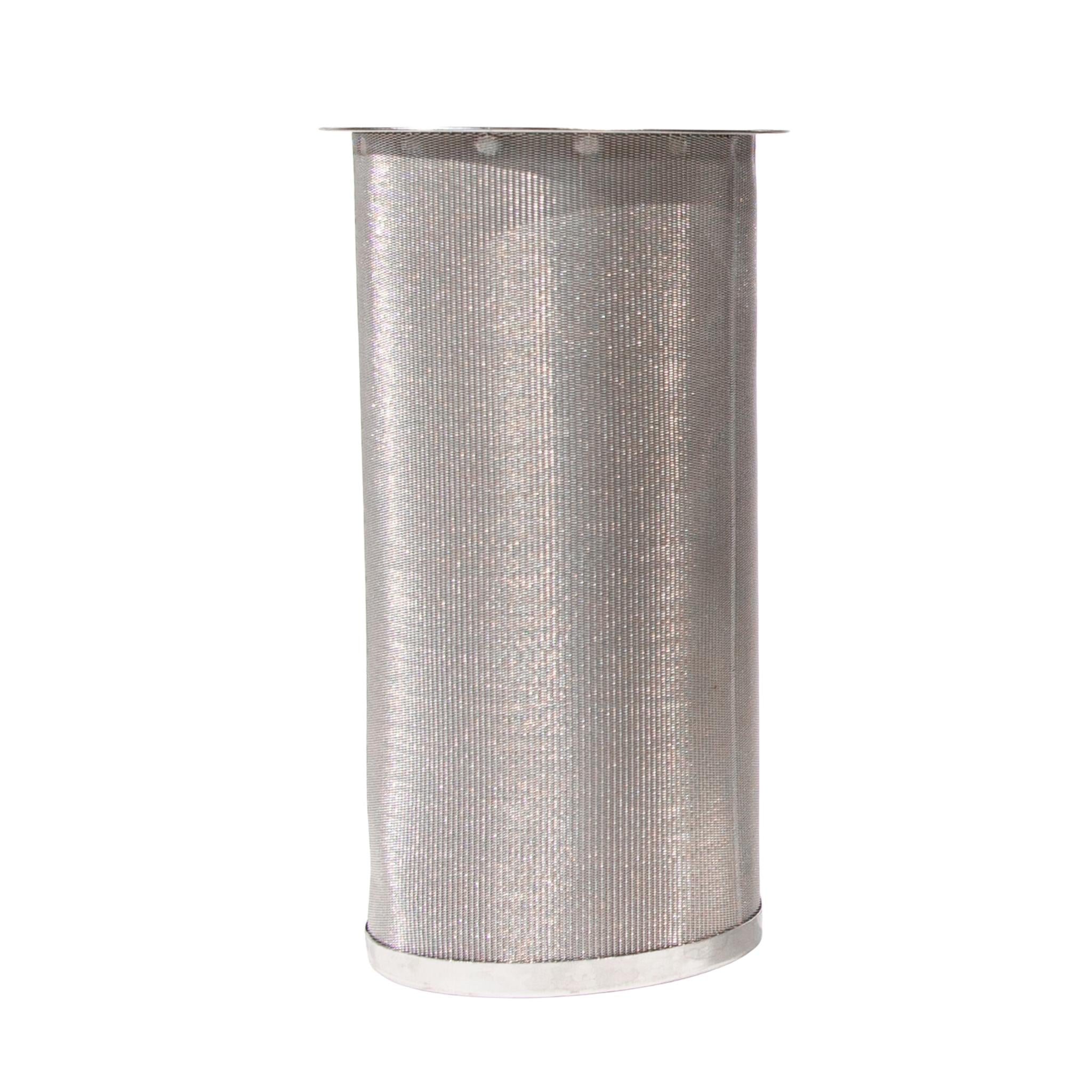 JUV Press filter metal on white background